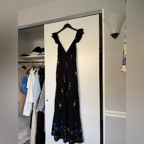 Anthropologie Gingham Print Dress - Picture 1 of 4